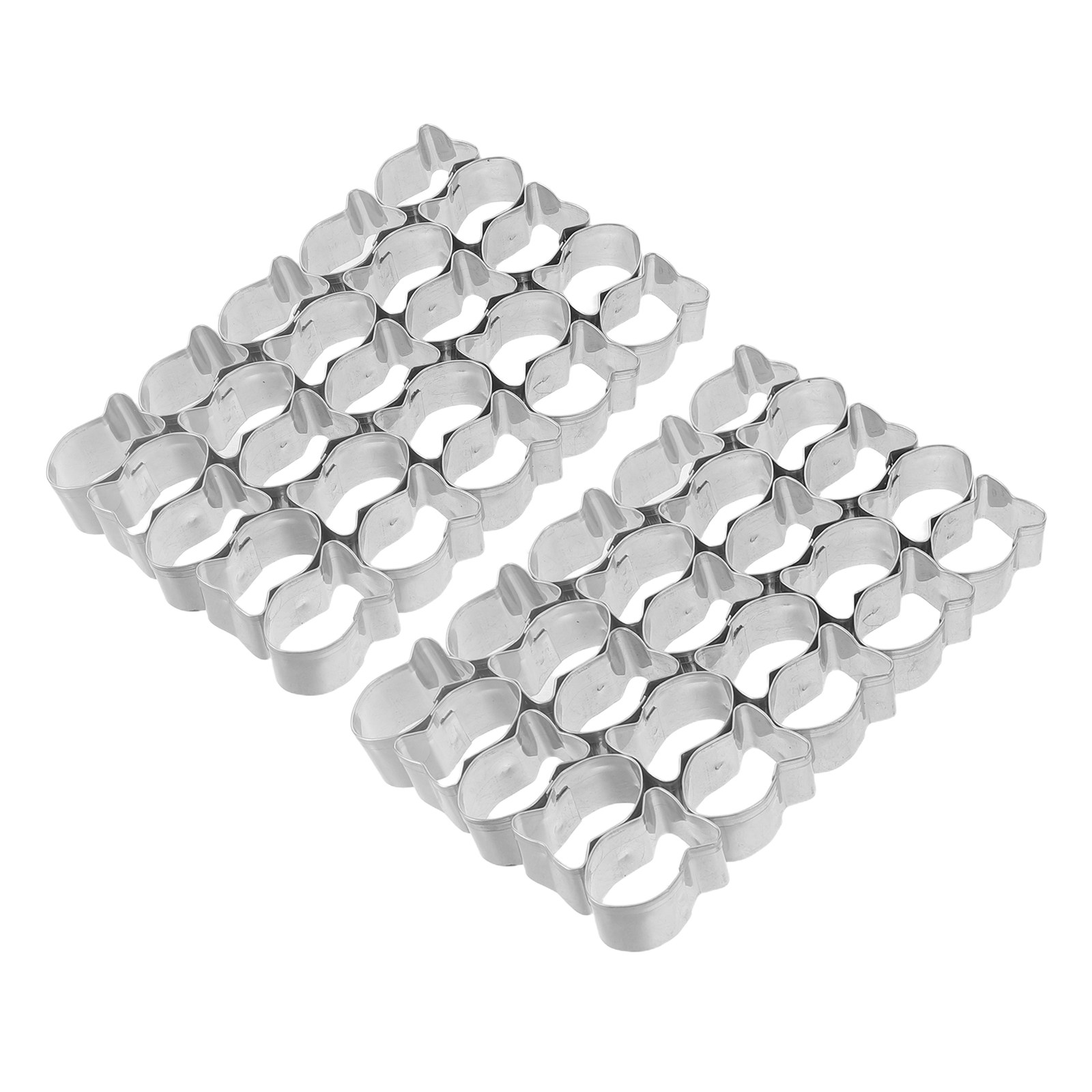 Cookie Cutter Set - 2Pcs Fish Shaped Cookie Cutters Stainless