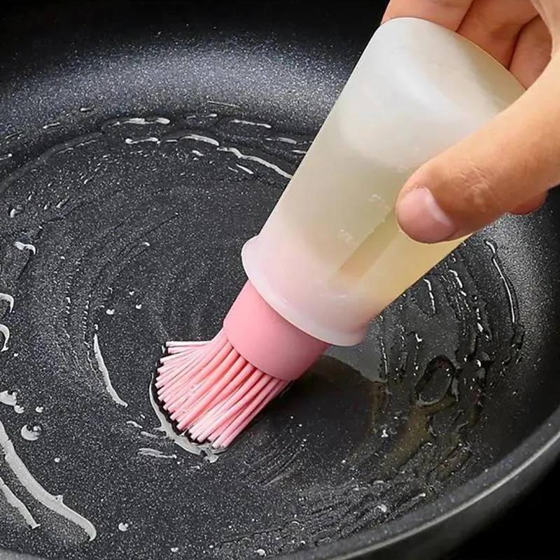 Kitchen For Baking - New 2026 1PC Silicone Oil-Bottle Brush