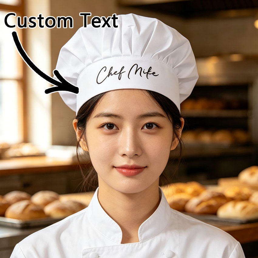 Kitchen Baking Cooking - Customized Personalized Chef Hats, with the