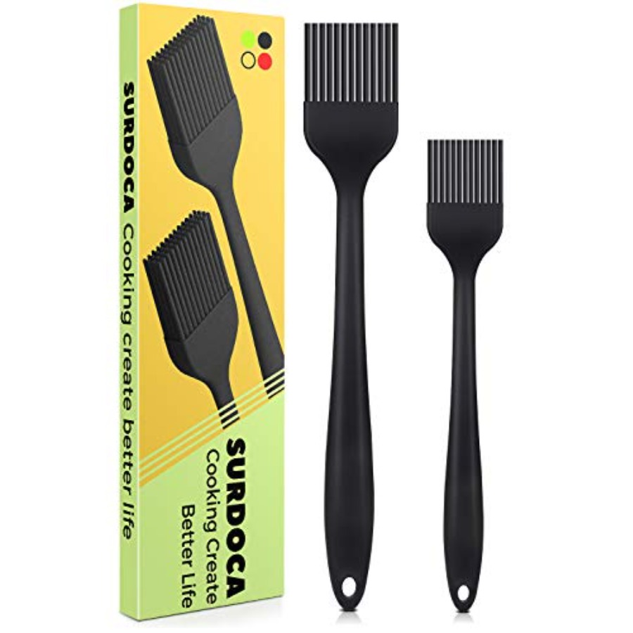 Kitchen Baking Cooking - Silicone Pastry Basting Brush - 2Pcs