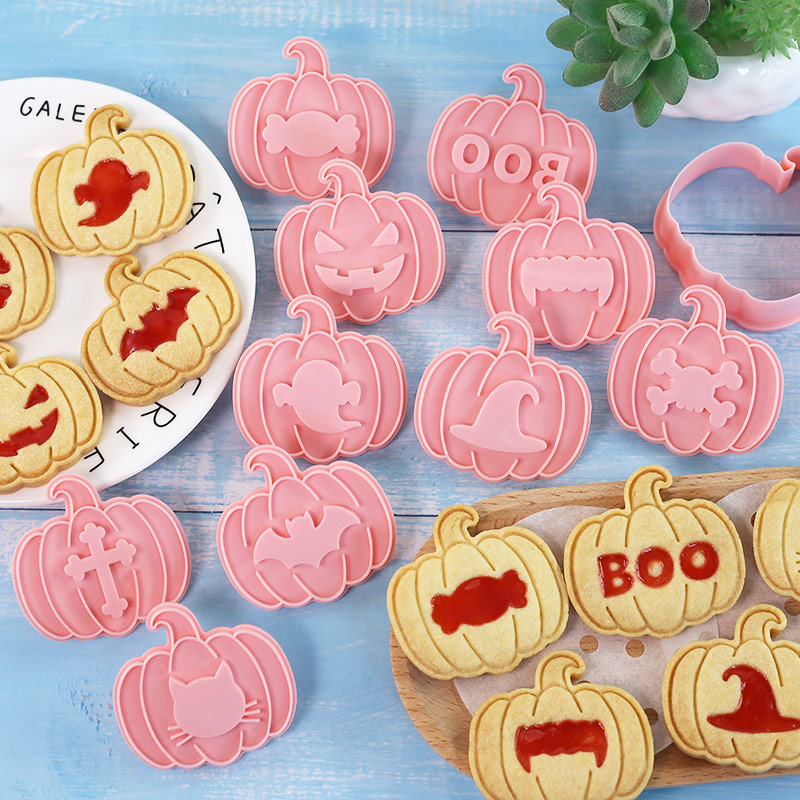 10pcs Halloween Jam-filled Coo - Cookie Cutter Set recension och pris