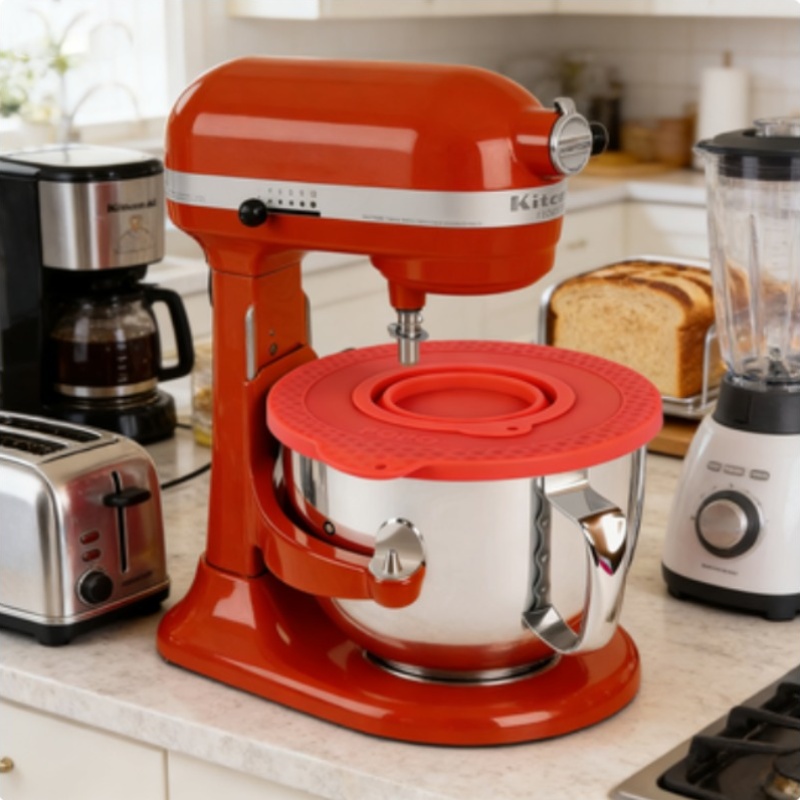 Silicone Mixer Bowl Cover Comp - Kitchen Aid Baking Lid recension och pris