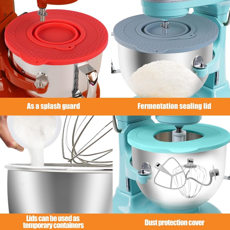 Silicone Mixer Bowl Cover Comp - Kitchen Aid Baking Lid recension och pris