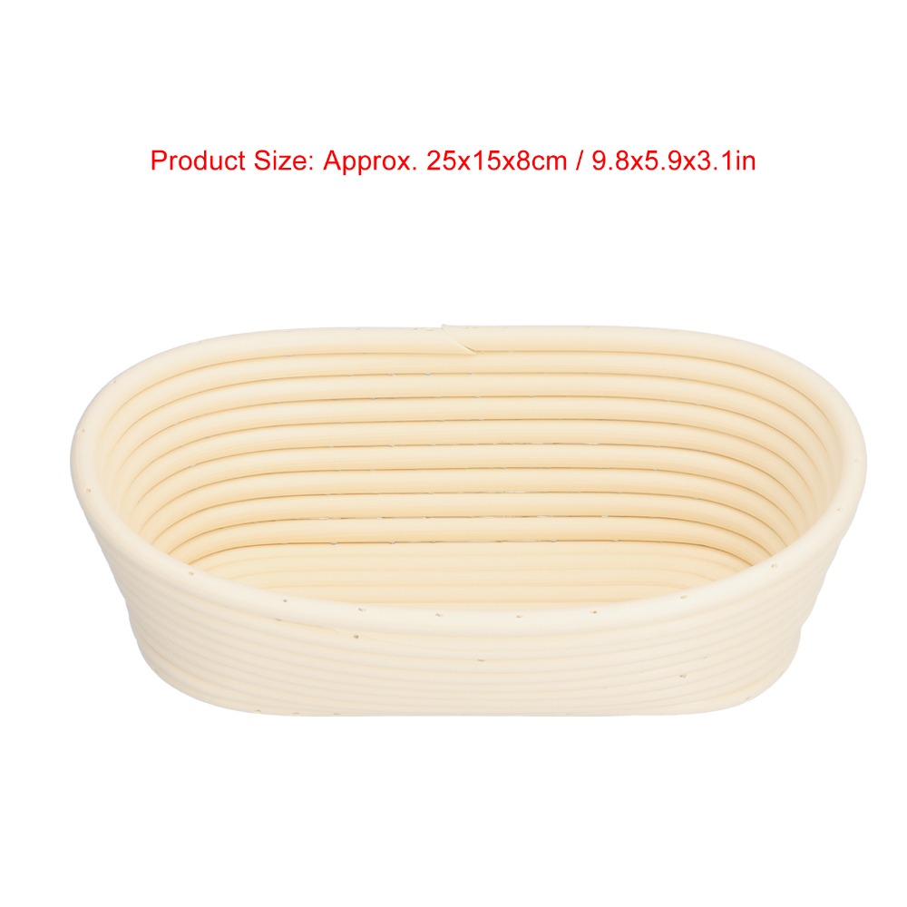 New Food Grade PP Bread Proofi - Proofing Basket Banneton recension och pris