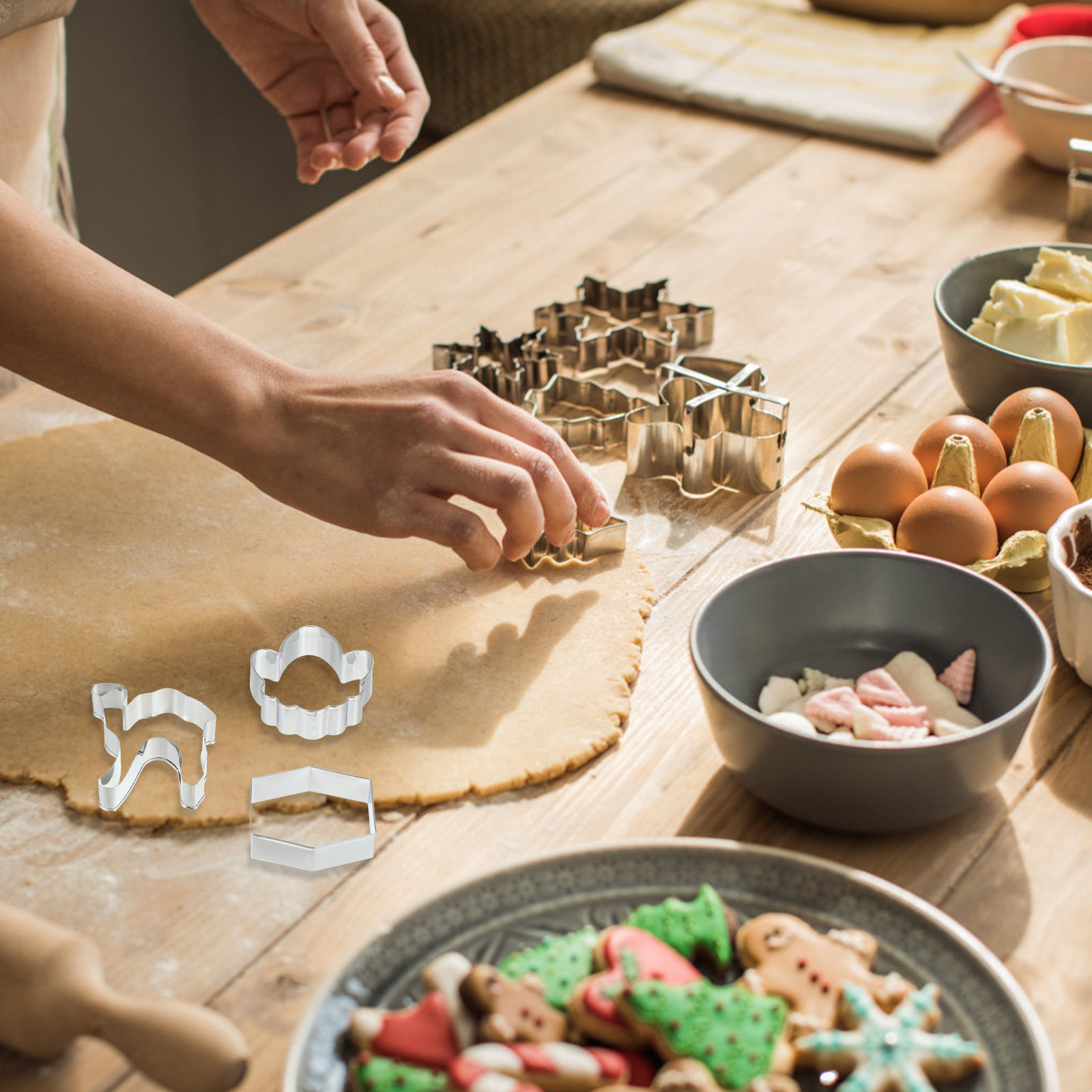 Stainless Steel Cookie Cutter  - Cookie Cutter Set recension och pris