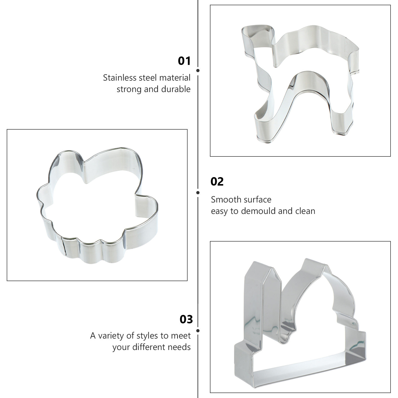 Stainless Steel Cookie Cutter  - Cookie Cutter Set recension och pris