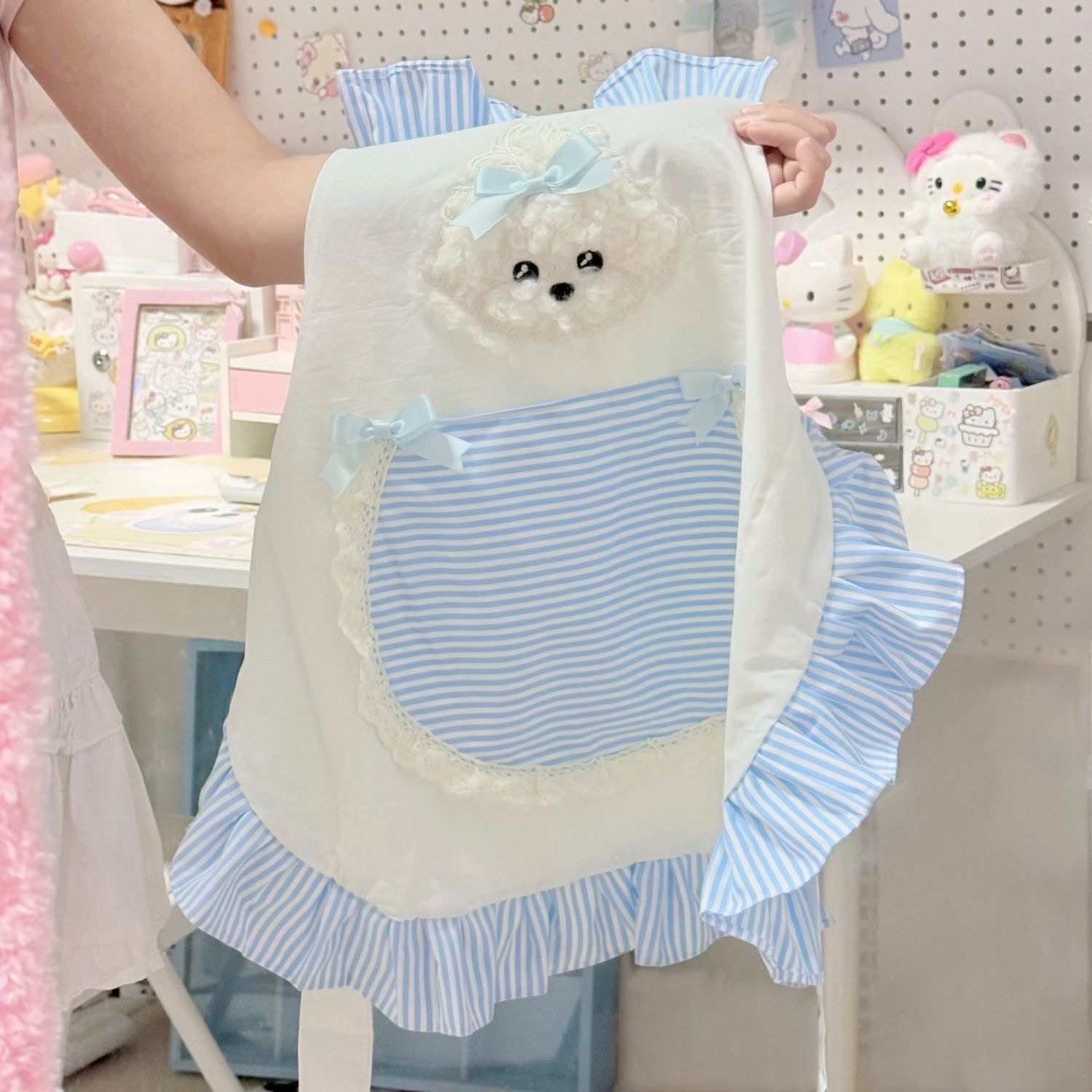 1pc Cute Striped Apron Princes - Kitchen Baking Must Haves recension och pris
