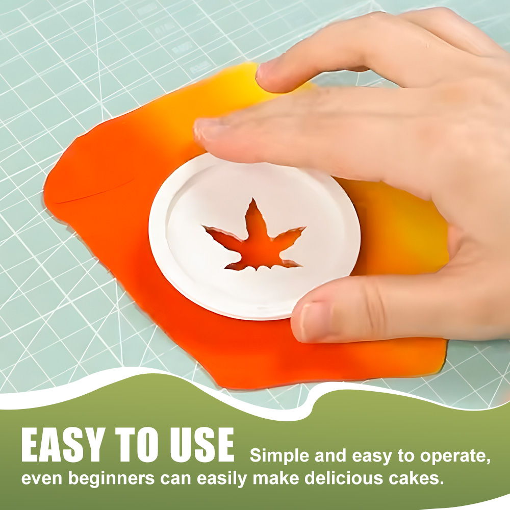 Fall Maple Leaf Plastic Cutter - Cookie Cutter Set recension och pris