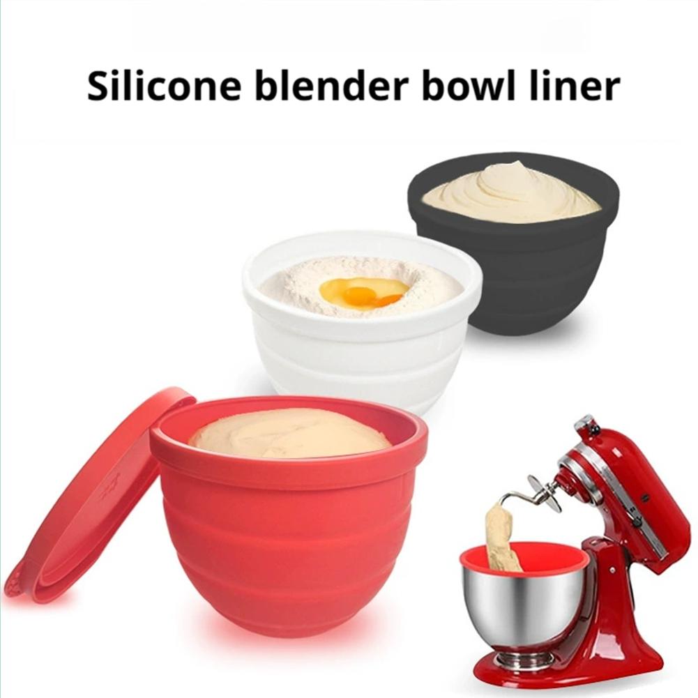 Foldable Silicone Bowl With Li - Kitchen Aid Baking Lid recension och pris
