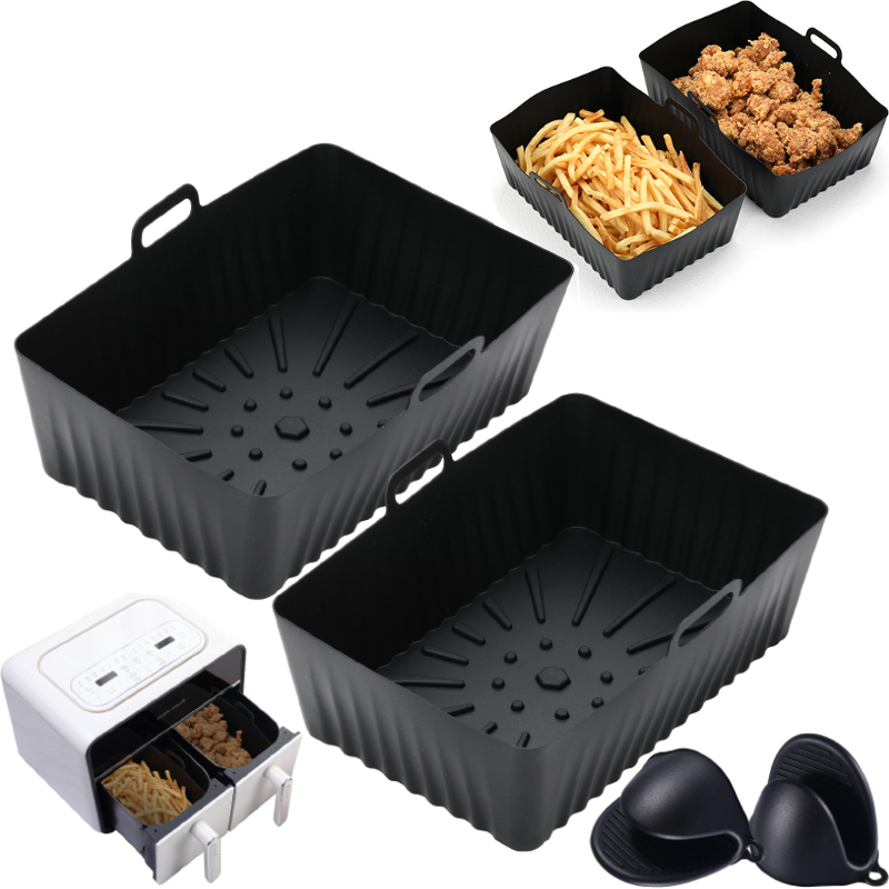 Silicone Air Fryer Liners Non- - Kitchen Baking Zone recension och pris