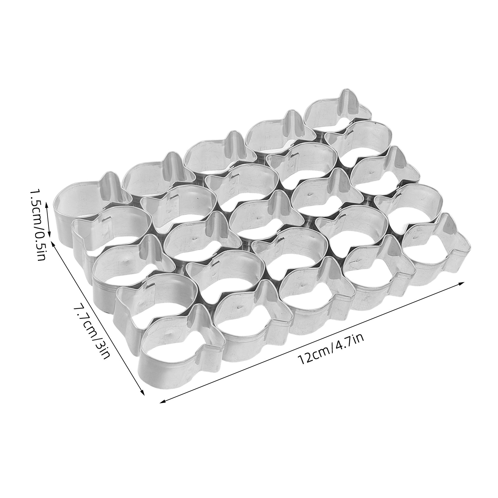 2Pcs Fish Shaped Cookie Cutter - Cookie Cutter Set recension och pris