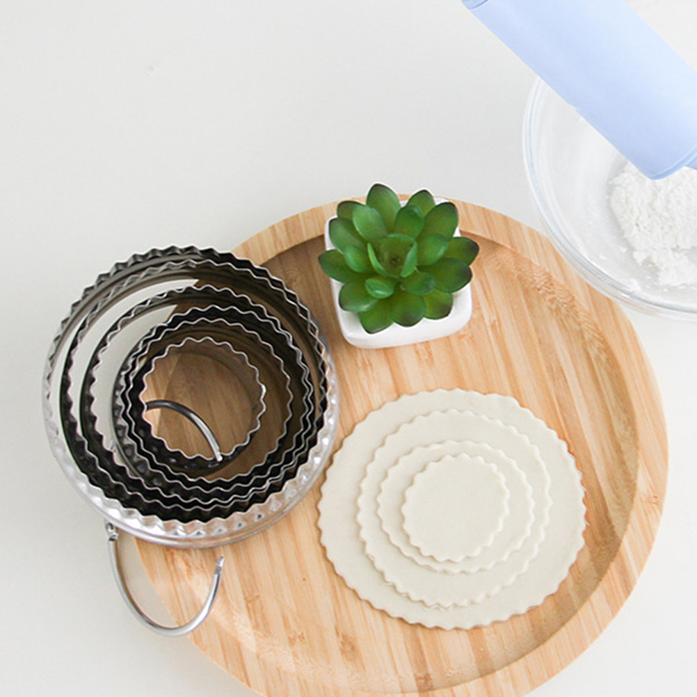 Round Cookie Cutter Set 6 Piec - Cookie Cutter Set recension och pris