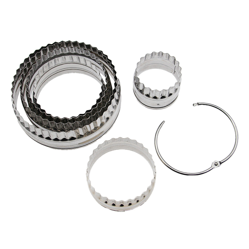 Round Cookie Cutter Set 6 Piec - Cookie Cutter Set recension och pris