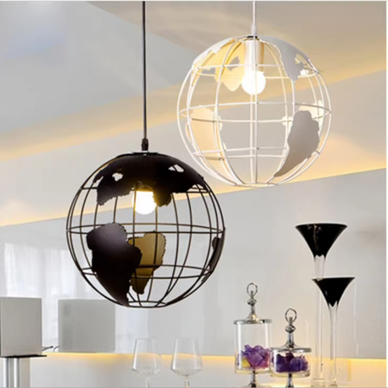 Simple Metal Art Globe Pendant - Kitchen Baking Island recension och pris