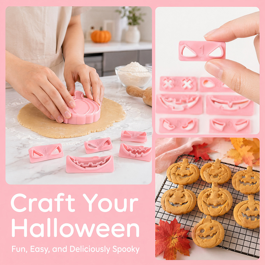 Durable Pumpkin Cookie Cutters - Cookie Cutter Set recension och pris