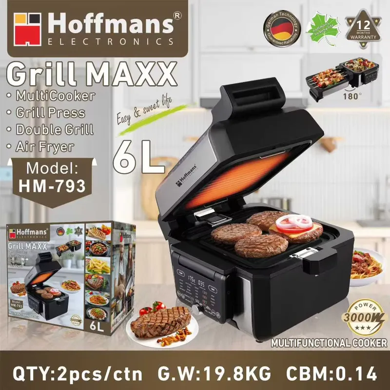 For Hoffmans 6L 3000W Digital  - Kitchen For Baking recension och pris