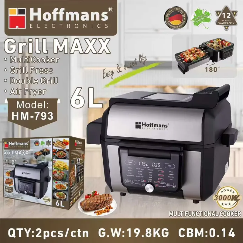 For Hoffmans 6L 3000W Digital  - Kitchen For Baking recension och pris