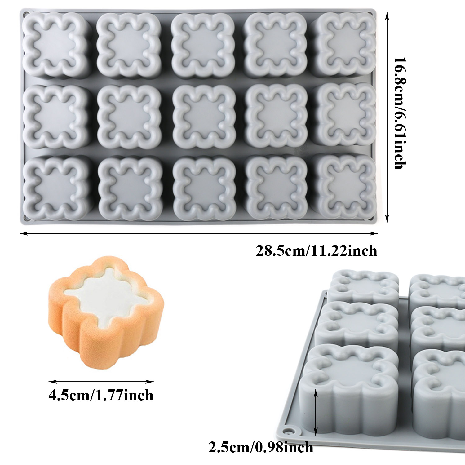 A Pack of Square Wave-Shaped S - Kitchen Baking Must Haves recension och pris