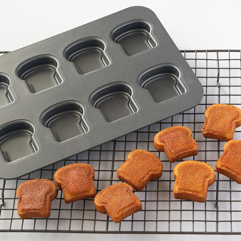 8 Cavity Toast Bread Pattern C - Kitchen Baking Products recension och pris