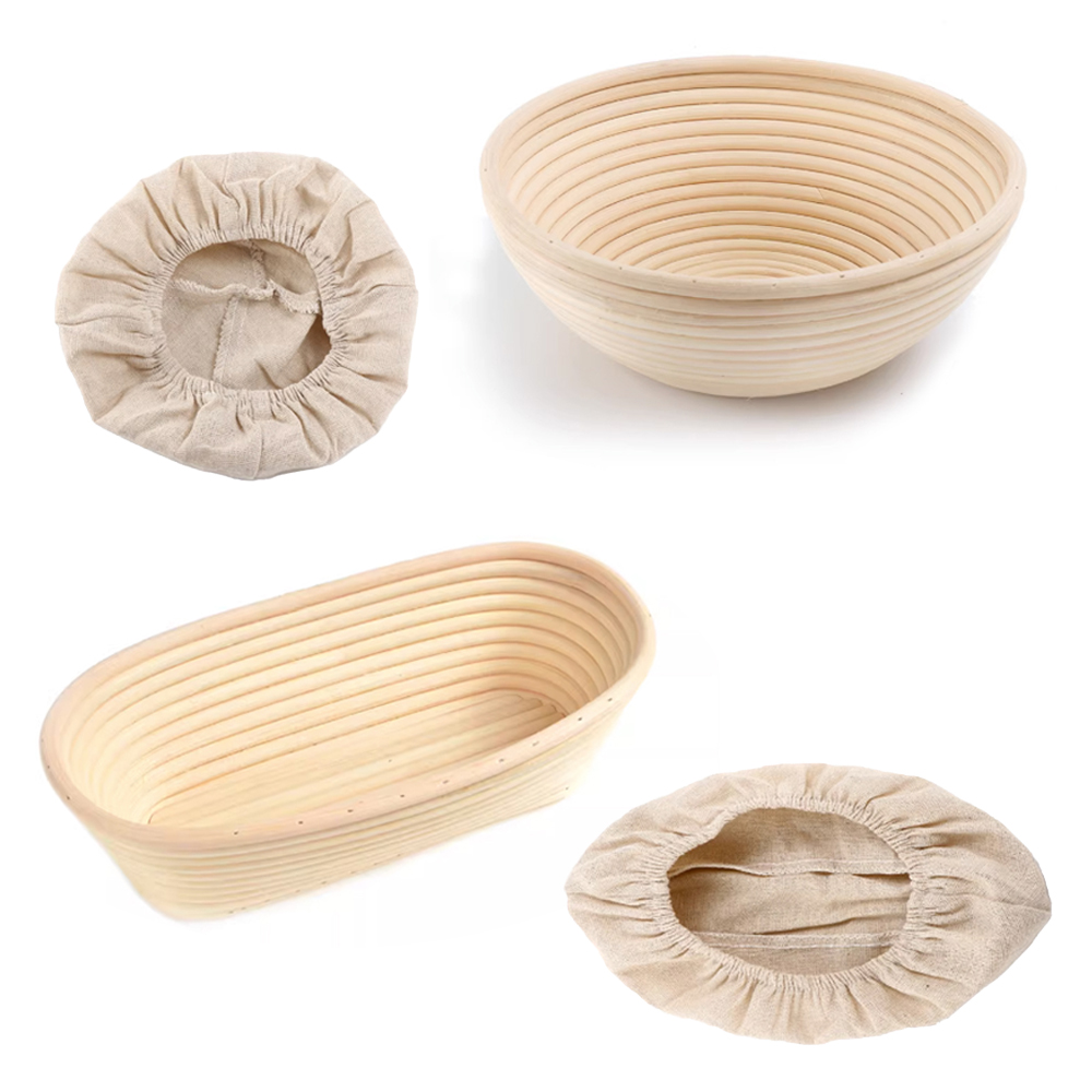 Round or Oval Banneton With Li - Proofing Basket Banneton recension och pris