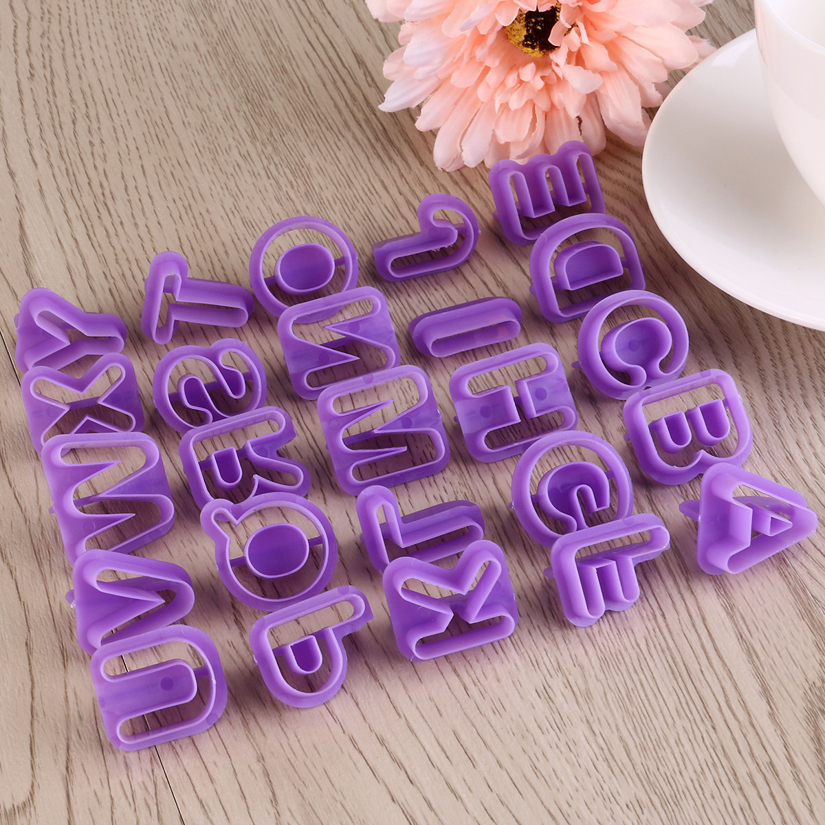40Pcs Alphabet Number Letter C - Cookie Cutter Set recension och pris