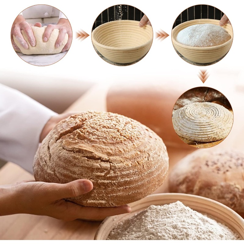 Bread Fermentation Basket PP D - Proofing Basket Banneton recension och pris