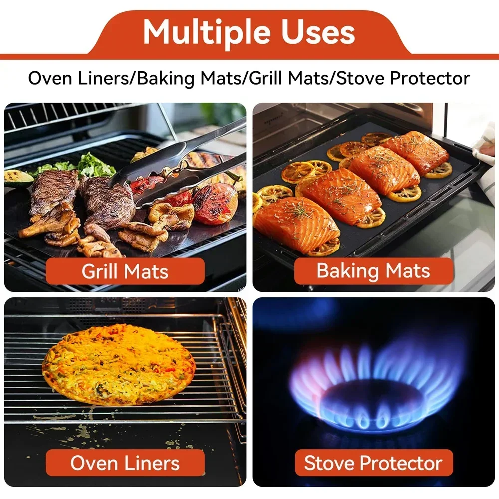 Reusable Non-Stick Oven Liners - Super Kitchen Baking Mat recension och pris