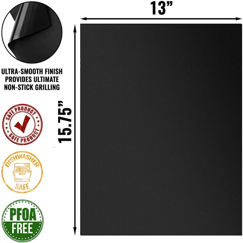 BBQ Grill Mat Non-stick Mat He - Super Kitchen Baking Mat recension och pris