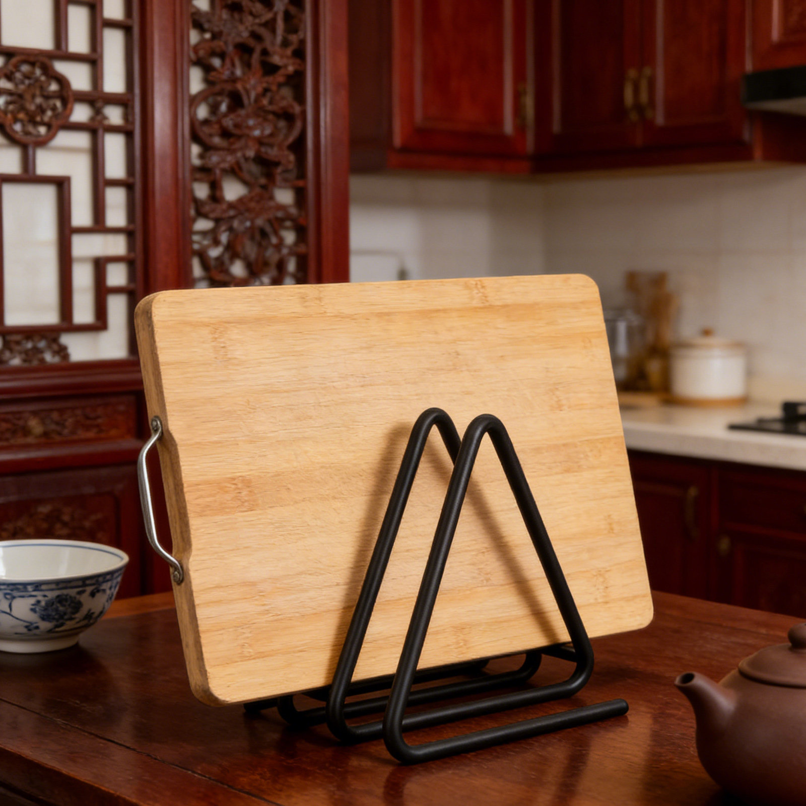 Triangle Cutting Board Holder  - Kitchen Baking Sheets recension och pris