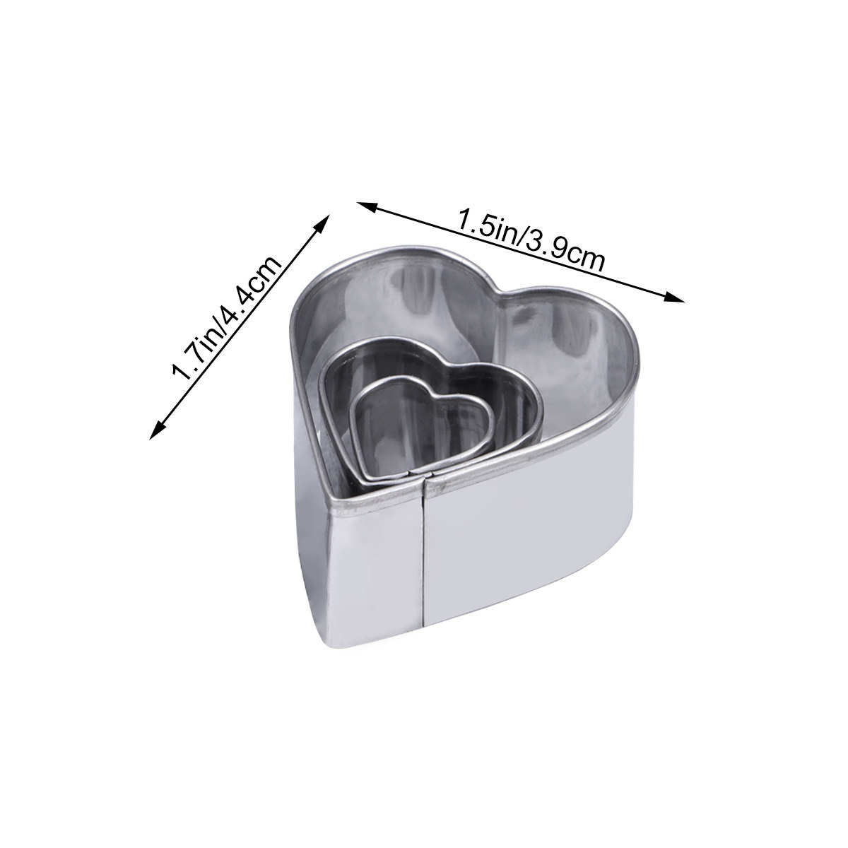 Stainless Steel Cookie Cutters - Cookie Cutter Set recension och pris
