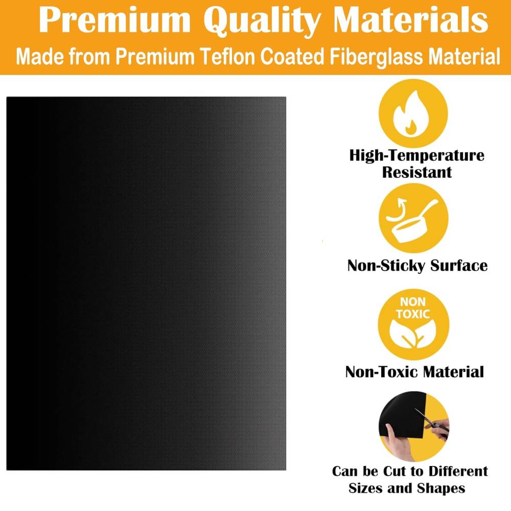 1-10pcs Large Non Stick Oven L - Super Kitchen Baking Mat recension och pris