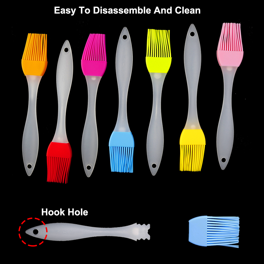 1Pcs 7 Colour Food Silicone Br - Kitchen Baking Products recension och pris
