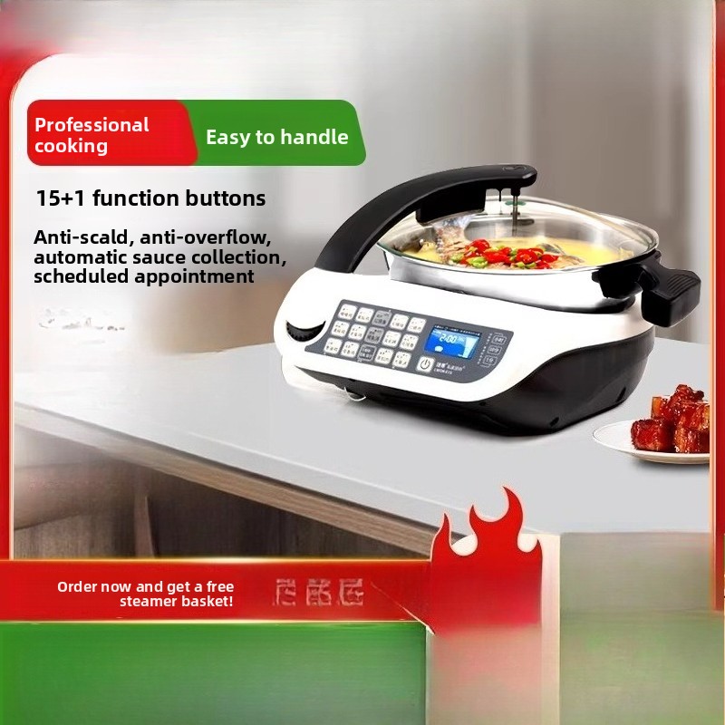E15 Smart Cooking Robot, Large - Kitchen Robot Baking recension och pris