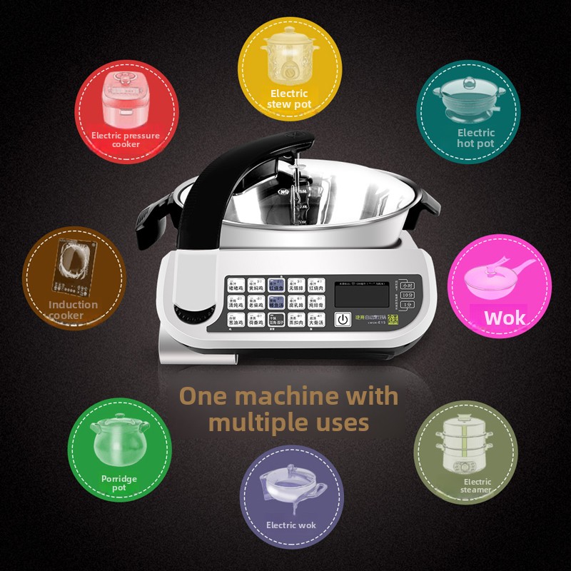E15 Smart Cooking Robot, Large - Kitchen Robot Baking recension och pris