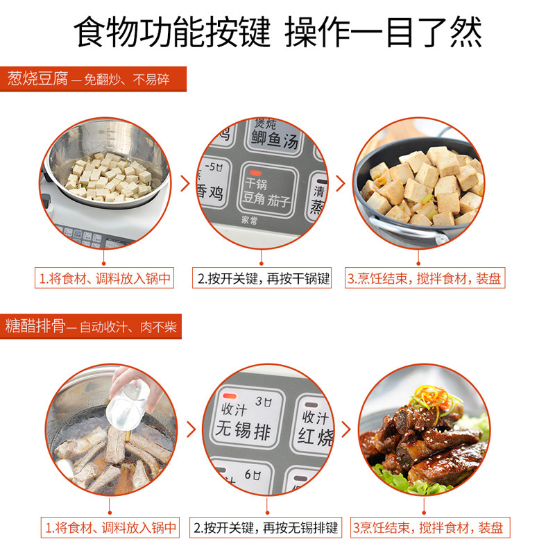 E15 Smart Cooking Robot, Large - Kitchen Robot Baking recension och pris