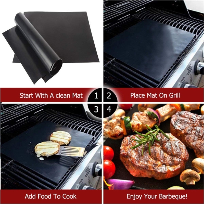 BBQ Grill Mat Barbecue outdoor - Super Kitchen Baking Mat recension och pris