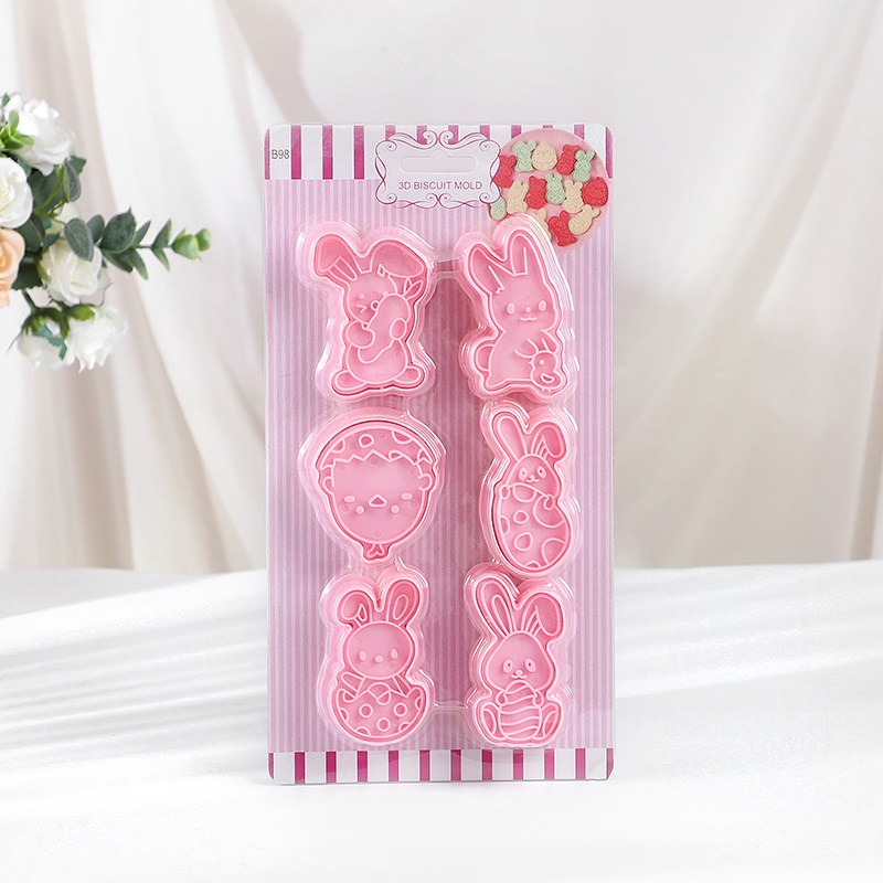 6pcs/Set Easter Bunny Cookie C - Cookie Cutter Set recension och pris