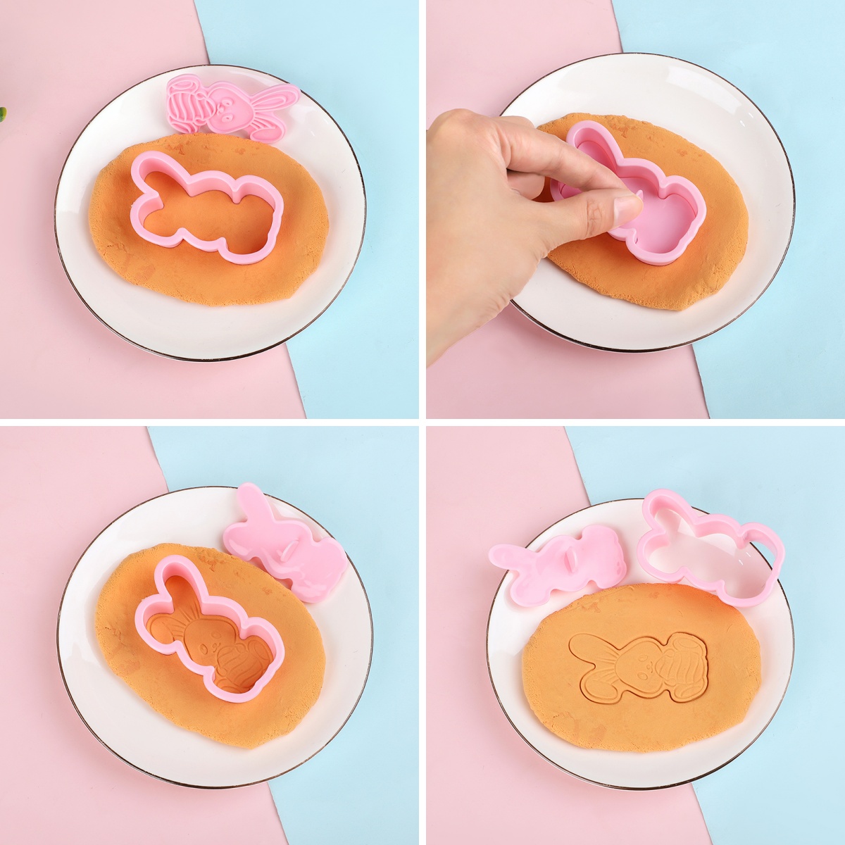 6pcs/Set Easter Bunny Cookie C - Cookie Cutter Set recension och pris