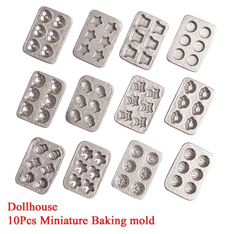 10pcs Doll House Miniature Min - Kitchen For Baking recension och pris