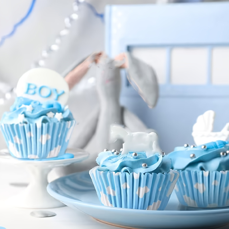 100Pcs200Pcs Blue Sky and Whit - Kitchen Baking Must Haves recension och pris