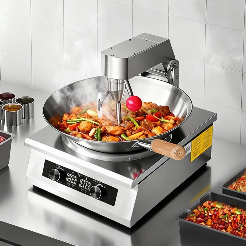 Automatic Cooking Machine Desk - Kitchen Robot Baking recension och pris