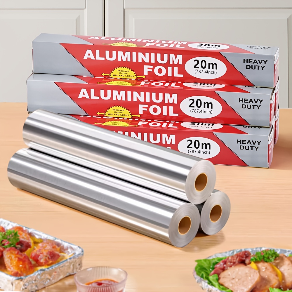 Heavy‑Duty Aluminum Foil Roll, - Kitchen Baking Sheets recension och pris