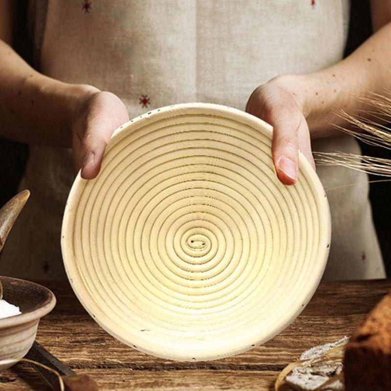  Rattan Baking Dough Basket Co - Proofing Basket Banneton recension och pris